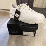 Кроссовки Armani Exchange белые, Armani Exchange чёрные, Nike Air Huarache 1