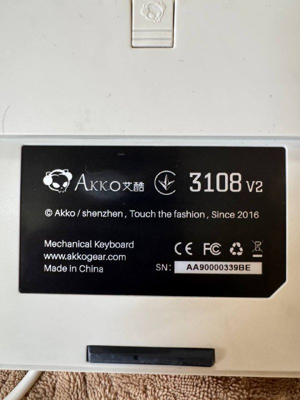 Механическая клавиатура Akko 3108 V2 2