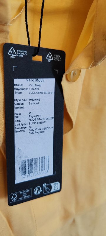 Рубашка Vero Moda женская, M, modal 3