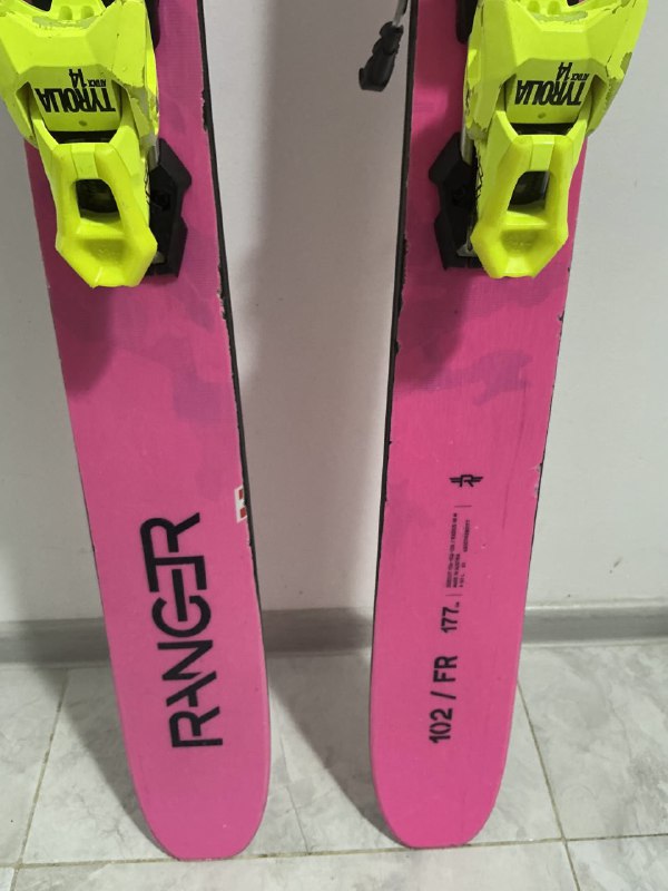 Горные лыжи Fischer Ranger 102, телескопические палки Majesty 4
