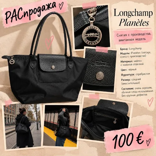 Сумка Longchamp Planètes