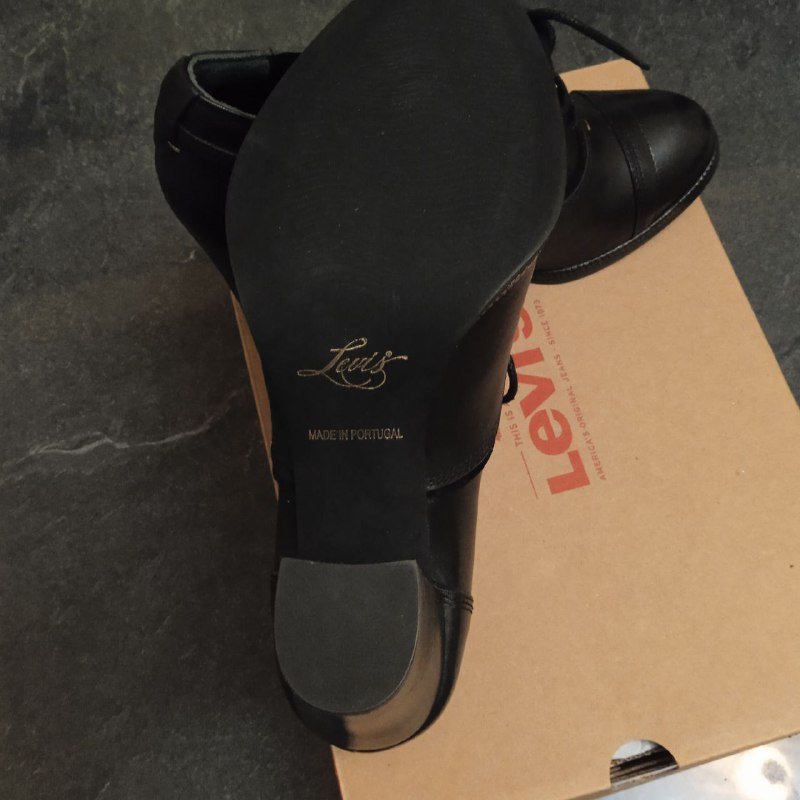 Ботильоны Levi's размер 36 черные кожа каблук 8 см 2