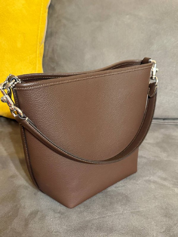 Сумка Coach оригинал коричневая 3