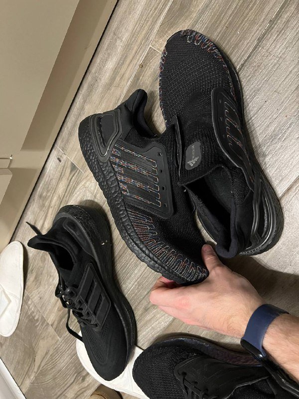 Кроссовки adidas ultraboost 20 black multicolor 2