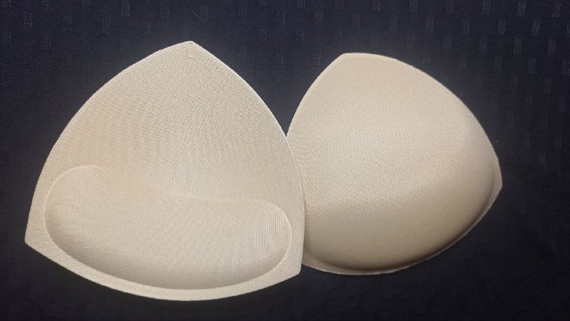 Push up вкладыши в бюстгальтер кремовые, силиконовый кошелек Лягушка