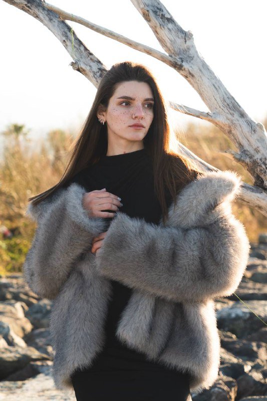 Эко шуба размер М