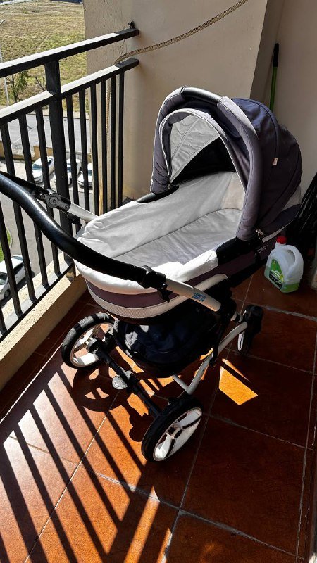 Коляска с дождевиком 8