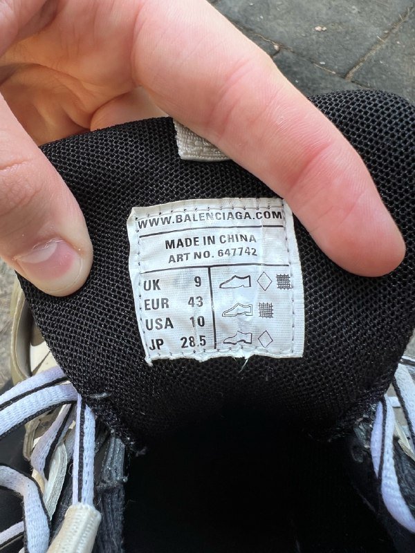 Кроссовки Balenciaga track размер 43 6