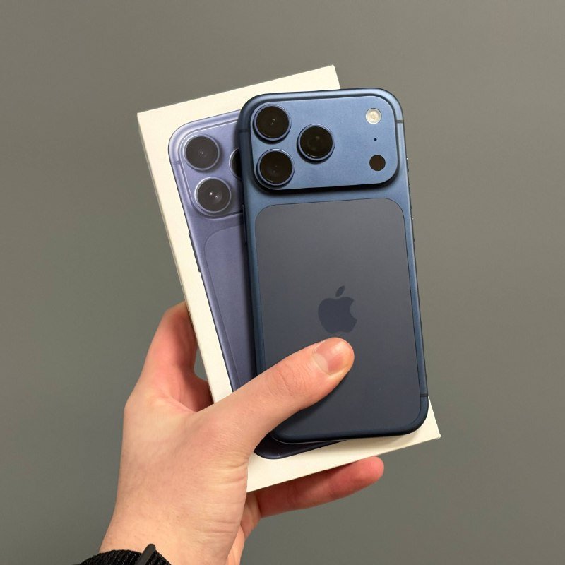 Iphone 17 pro 256 Гб Deep Blue сим+есим