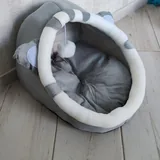 Кошачий домик-лежанка 2