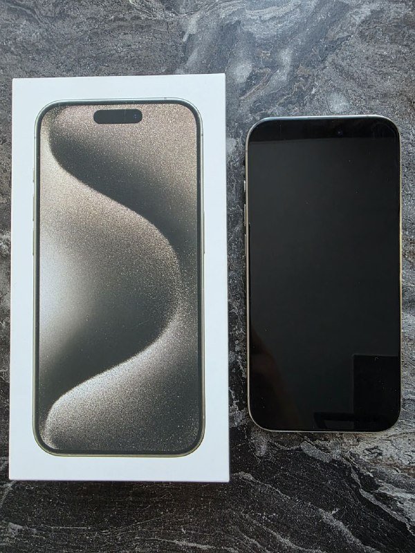 Apple Iphone 15 pro Titanium Grey 128гб, Apple Watch SE 44mm