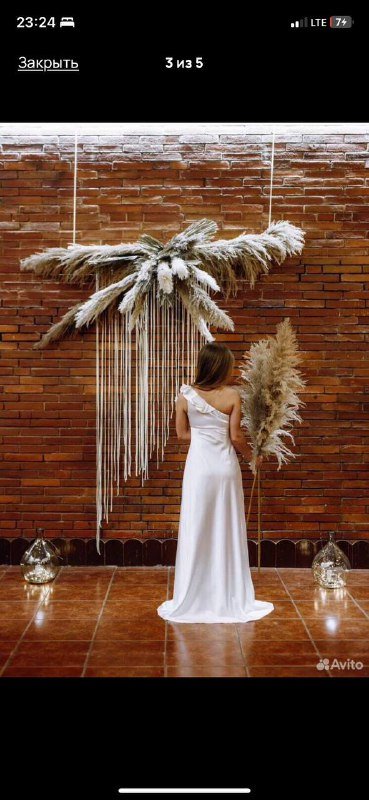 Свадебное или вечернее платье размер 42-44 2