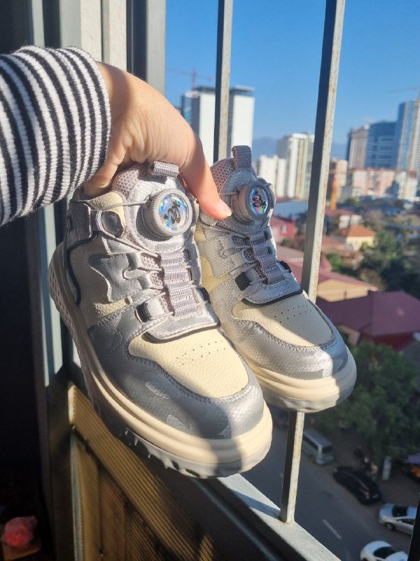 Обувь 31 размер серые и черные