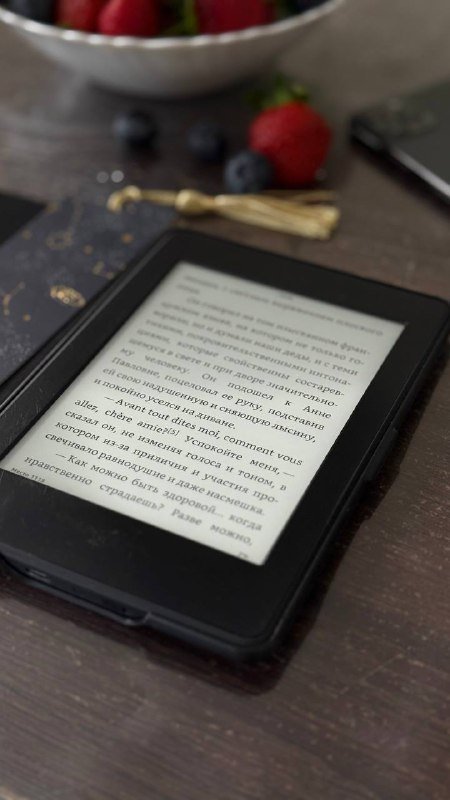 Amazon Kindle Paperwhite 3, чехол, кабель 1