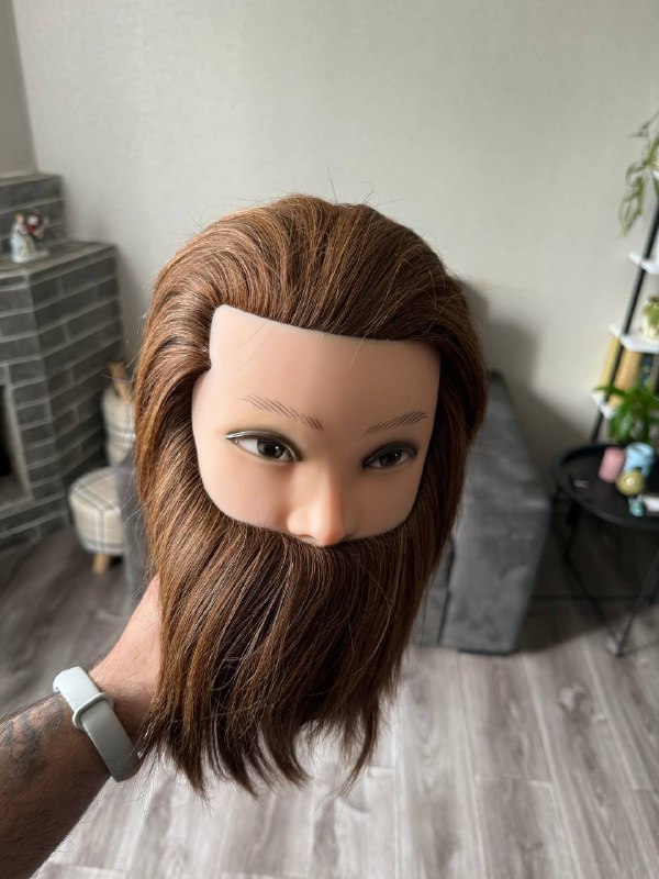 Mannequin Head with Beard