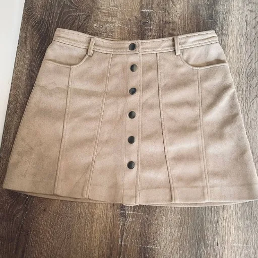 Юбка замшевая Zara