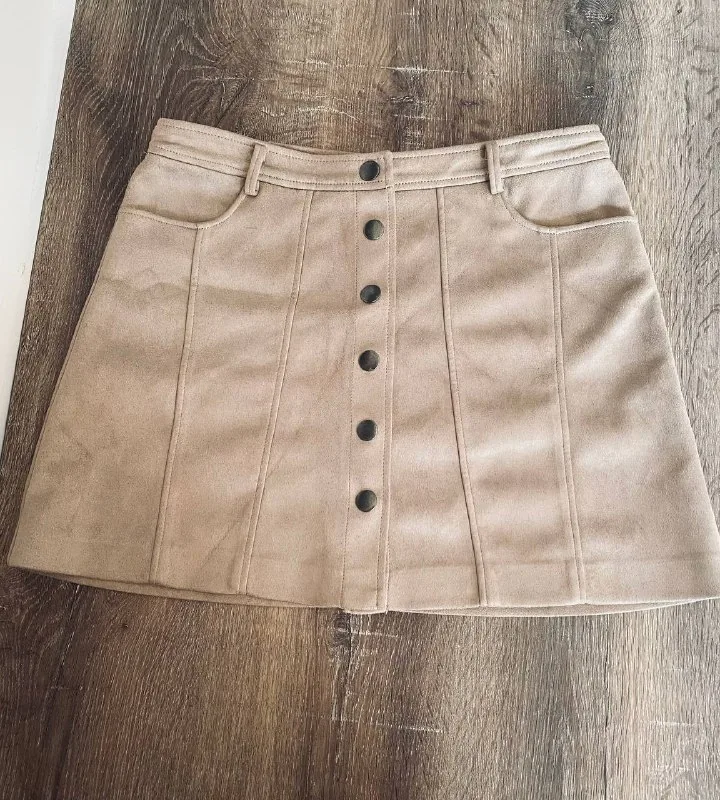 Юбка замшевая Zara 1