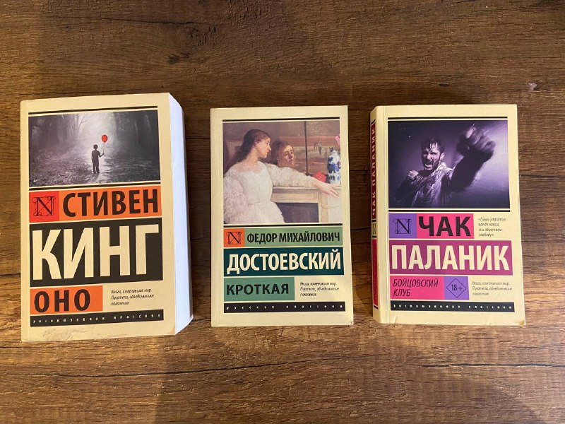 Книги Агата Кристи, Стивен Кинг, Достоевский, Чак Паланик, Пауло Коэльо, Луиза Олкотт 2