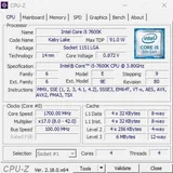 Computer Intel Core i5-7600K, GTX 1070, 16 GB 3