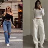 Спортивки Zara, джинсы H&M 2