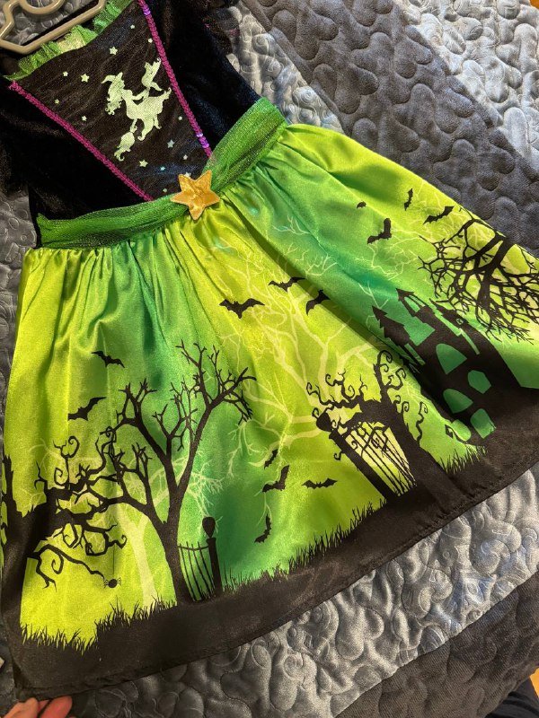 Платье ведьмы детское 3-5 лет 2