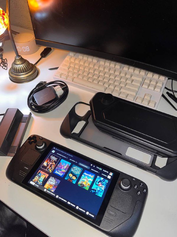 Steam Deck, чехол и док станция