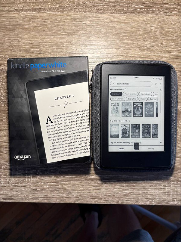 Kindle Paperwhite 7th (2015), Пауэрбанк Xiaomi 10000mAh