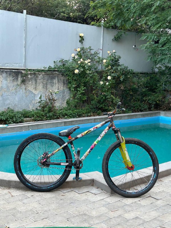 Кастомный дёрт-джамп MTB велосипед 26"