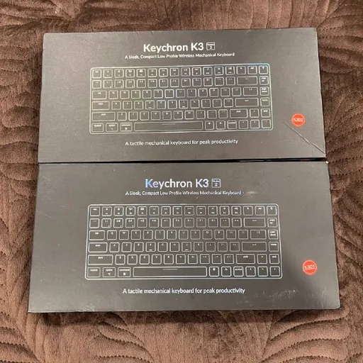 Две клавиатуры Keychron K3 V2