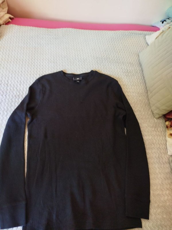 Водолазка Stradivarius, хлопковый лонгслив H&M slim-fit 3