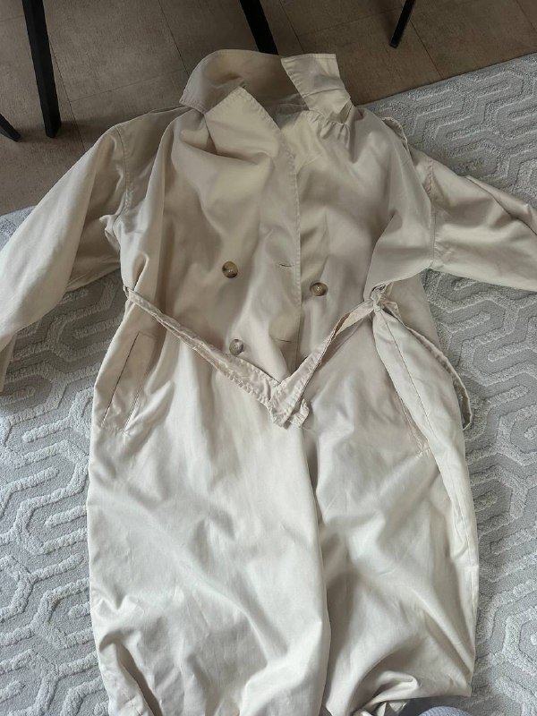 Бомбер, тонкий тренч, размер L