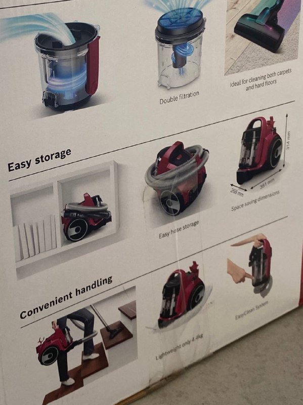 Пылесос Bosch Series 2 Bagless 5