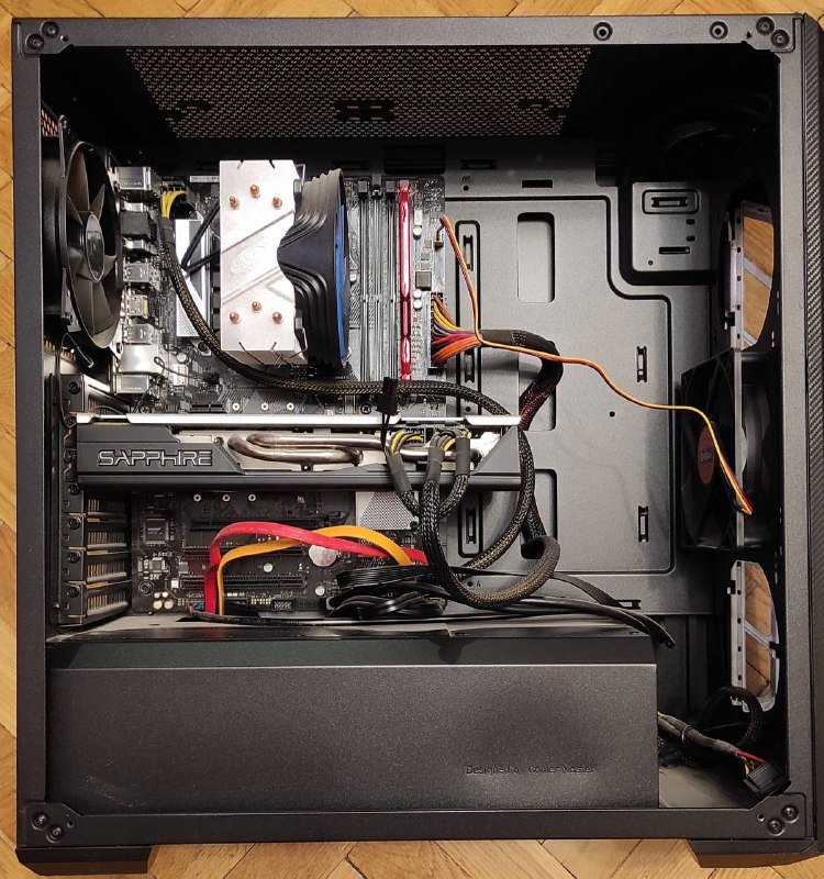 Бюджетный игровой ПК Intel i5, Radeon RX 580, 16GB, 2TB 3