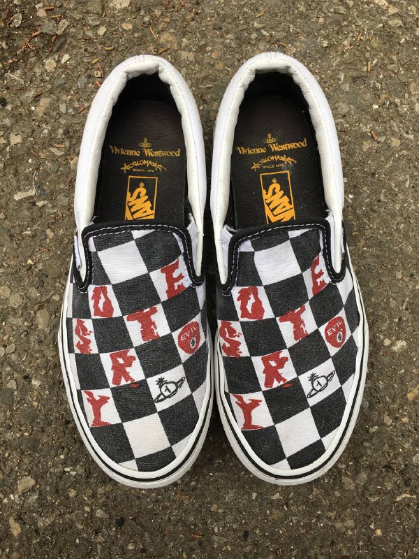 Vans x Vivienne Westwood Slip-On shoes 23.5 cm 2