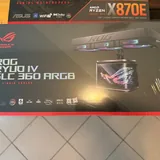 Samsung Odyssey Neo G9, AMD Ryzen 9 9950X3D2, ASUS ROG X870E, ASUS ROG Ryuo IV 4