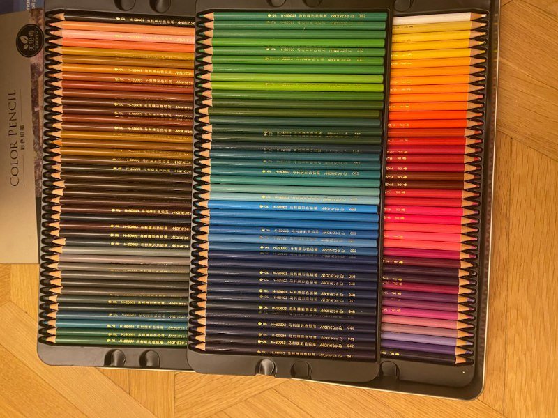 Масляные карандаши Maries, цветные карандаши, пастель разные наборы