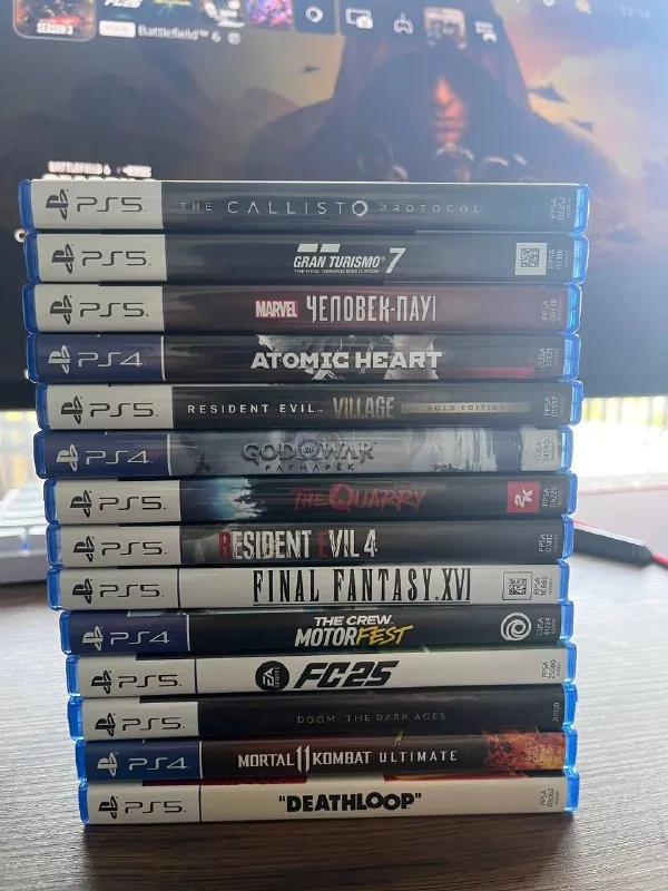 PS5 и PS4 игры