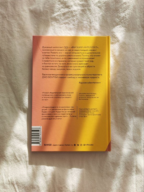 Книга Духовный интеллект Джо Боулби 2