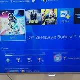 PS4 Slim 1TB с двумя геймпадами и играми 2