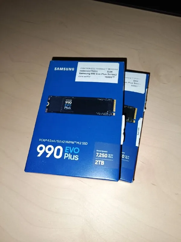 Samsung Evo 990 Plus 2TB SSD 1