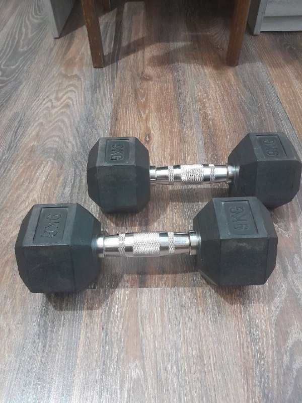 Гантели 9 кг, 0.5 кг 2