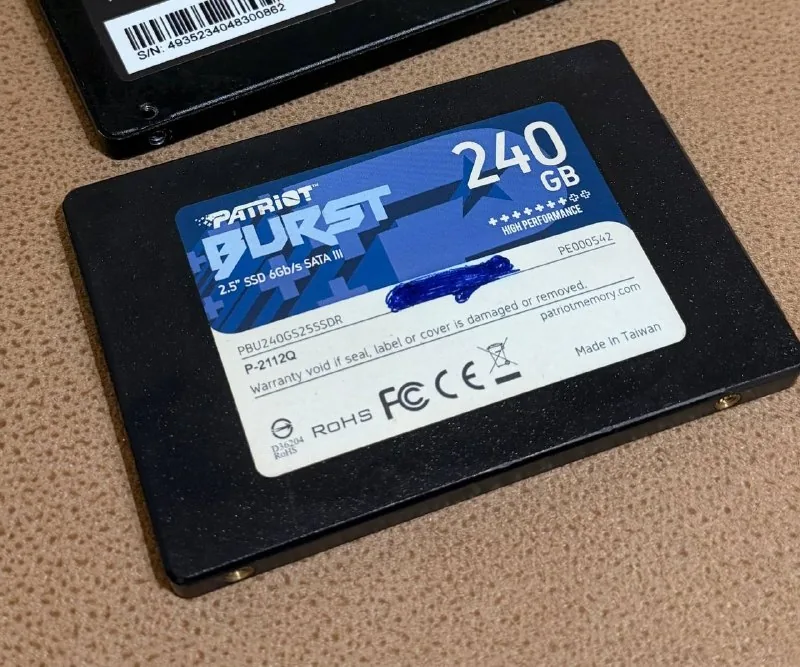 SSD Patriot Burst 240 ГБ