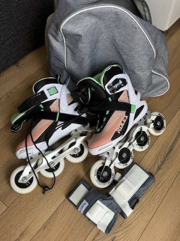 Роликовые коньки размер 37