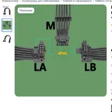 Кабель питания для видеокарты 12VHPWR → 2×8-pin 3