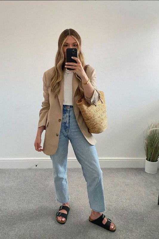 Джинсы Zara mom светло-голубого цвета размер 38 6