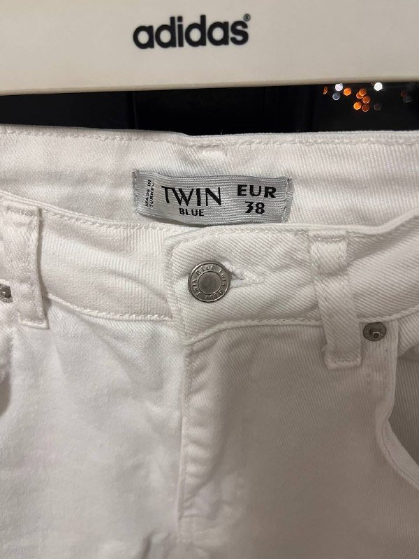 Белые женские джинсы Twin Blue EUR 38 2