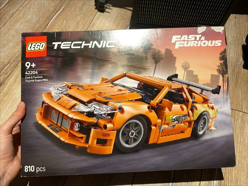 Набор Лего автомобиль supra fast and furious