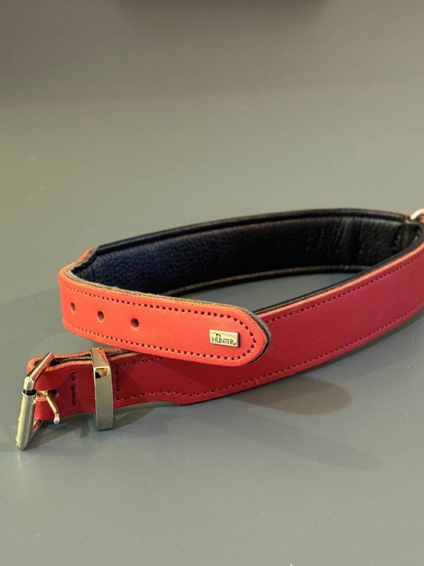 Ошейник Hunter натуральная кожа для крупных пород 2