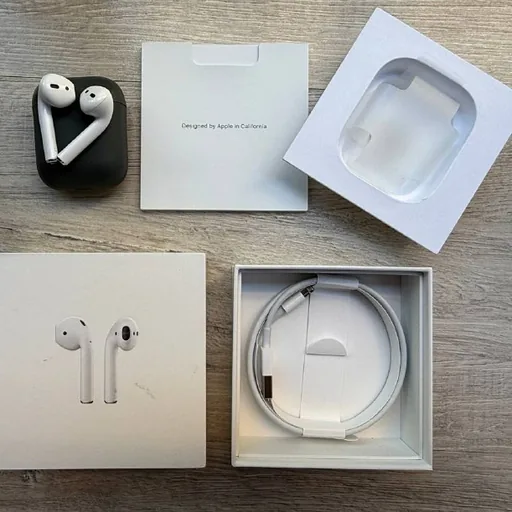 AirPods 2, кабель, чехол