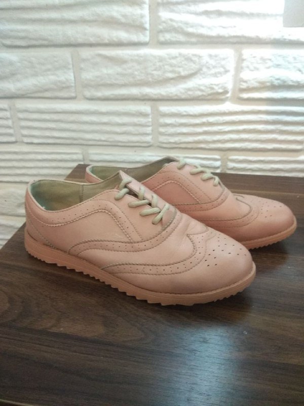 Женские ботинки розового цвета размер 36-36,5